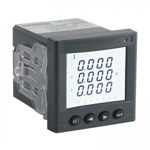 Ammeter 3 fasa jenis panel AMC72L-AI3