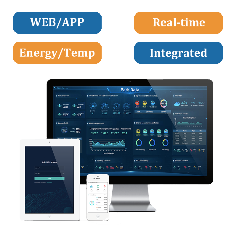 Sistema de gestión de energía basado en plataforma IoT