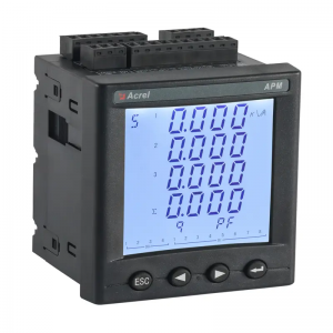 APM801 Pannel Type 3 Phase Multi-function Energy meter