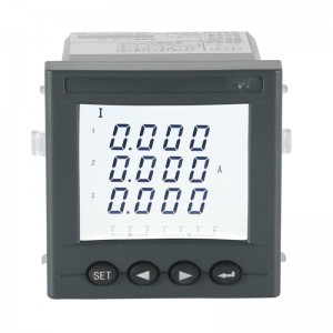 Ammeter 3 fasa jenis panel AMC72L-AI3