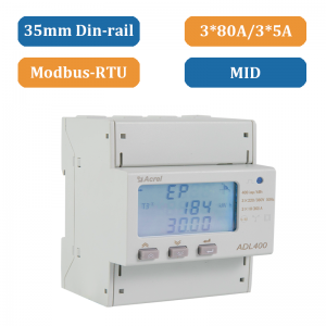 ADL400 Din-rail 3-phase Programmable Energy Meter