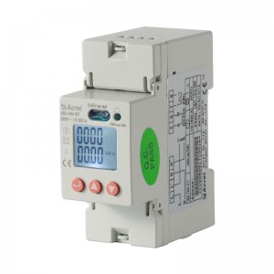 ADL100-ET Din-rail meter tenaga fasa tunggal dengan CT luaran