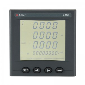 Medidor de energía tipo panel AMC96L-E4/KC 3P4W