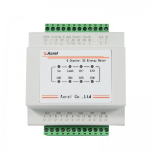 AMC16-DETT Din-rail Multi-channel DC Energy Meter