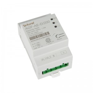 AGF-AE-D/200 Contador de Energía Bidireccional Monofásico 3 Hilos