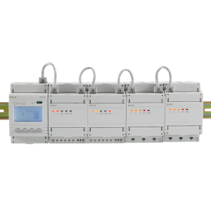 Medidor de energía monofásico y trifásico multicircuito de carril Din ADF400L