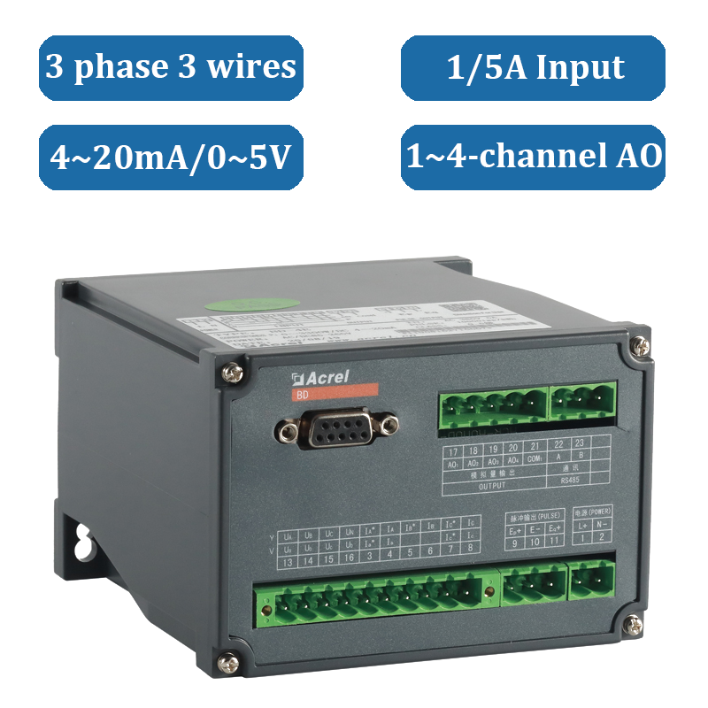 BD-3P 3P3W Kuasa aktif Transduser elektrik