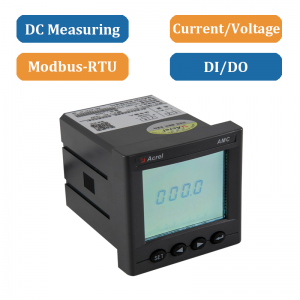 Ammeter&Volmeter DC Jenis Panel AMC72L-DI